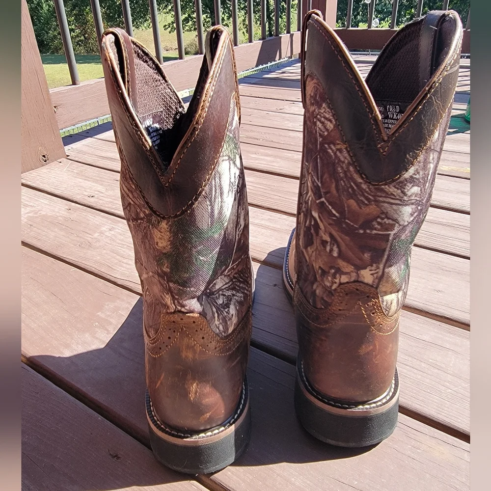 Justin Camo Boots - Picture 4 of 10